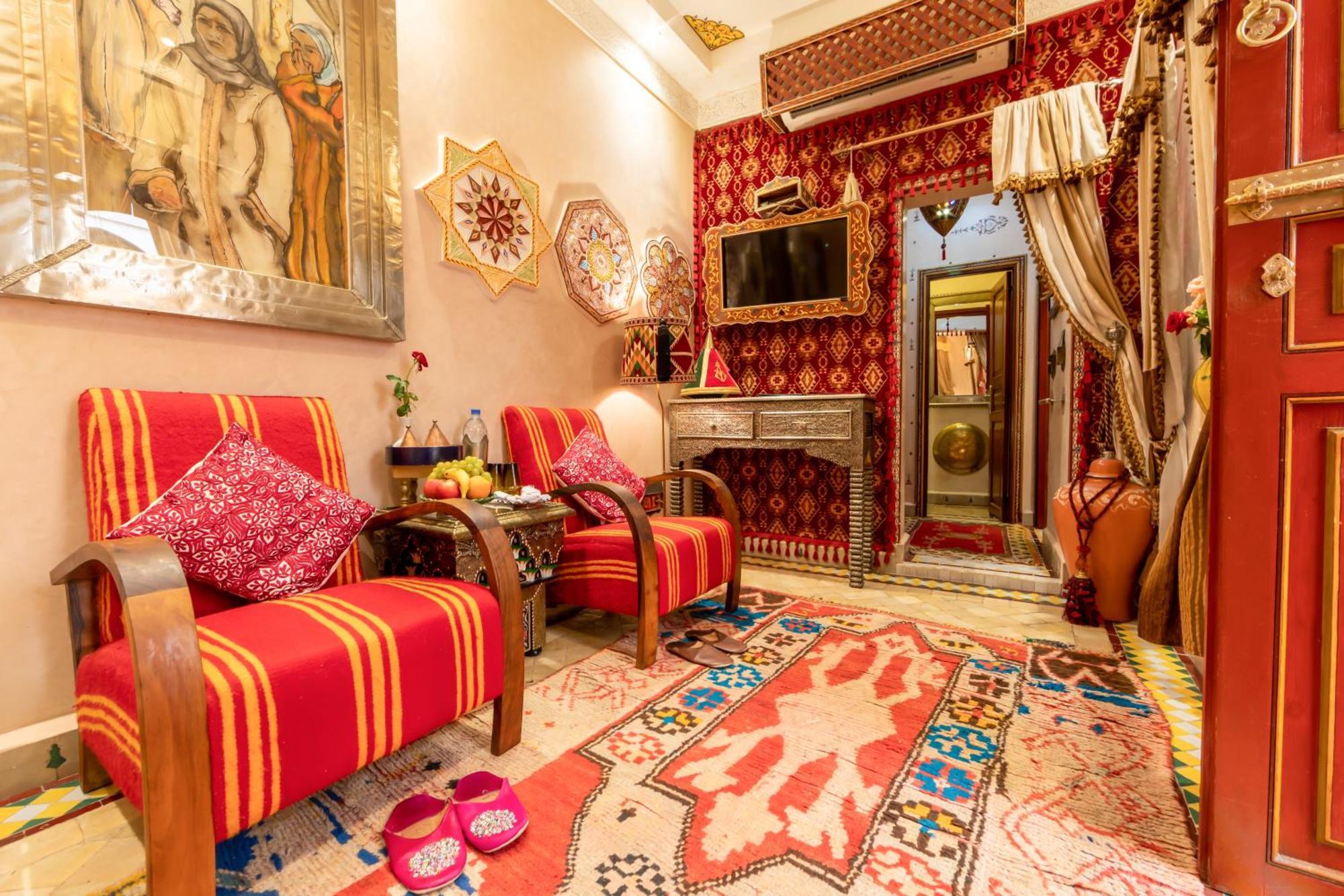 Riad Hikaya Marrákes Szoba fotó
